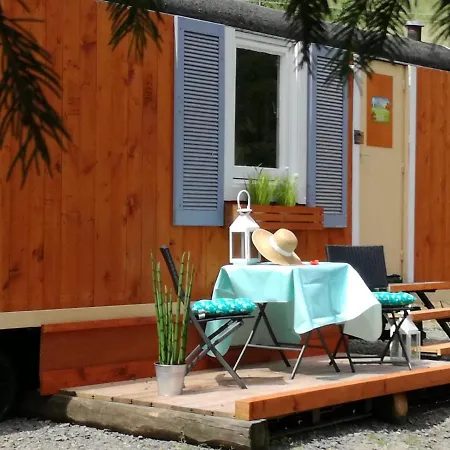 Zurück zur Natur - Urlaub im Zirkuswagen, Sommeratelier oder Tipi Adenbach Exterior foto